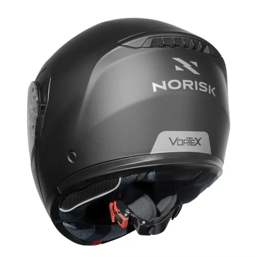 Capacete Articulado Norisk Vortex Monocolor Preto Fosco