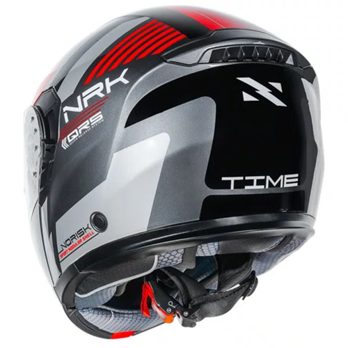Capacete Articulado Norisk Vortex Time Titânio Cinza