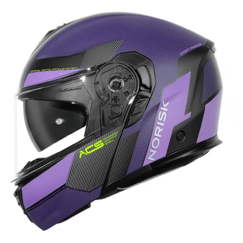 Capacete Articulado Norisk Vortex Traveler Roxo