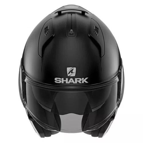 Capacete Articulado Shark Evo ES Blank Preto Fosco