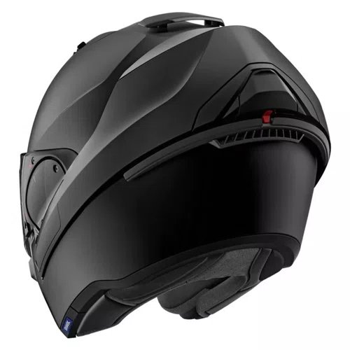 Capacete Articulado Shark Evo ES Blank Preto Fosco