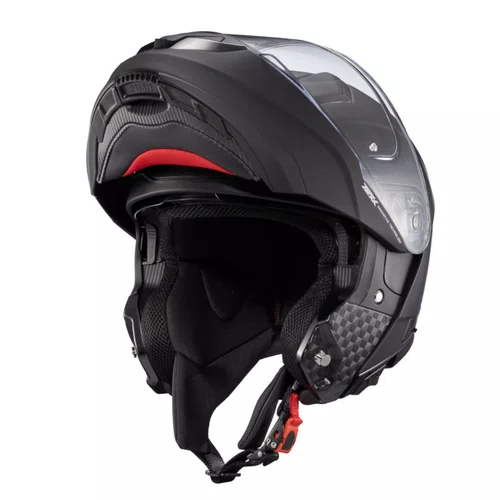 Capacete Articulado Texx Kratos Solid Preto Fosco
