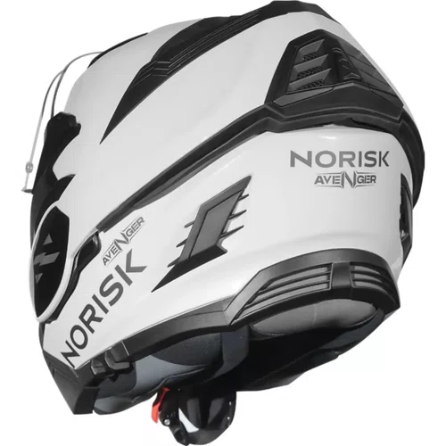 Capacete Articulado Total Norisk Avenger Branco