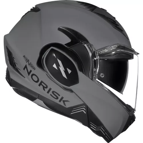 Capacete Articulado Total Norisk Avenger Nardo Cinza