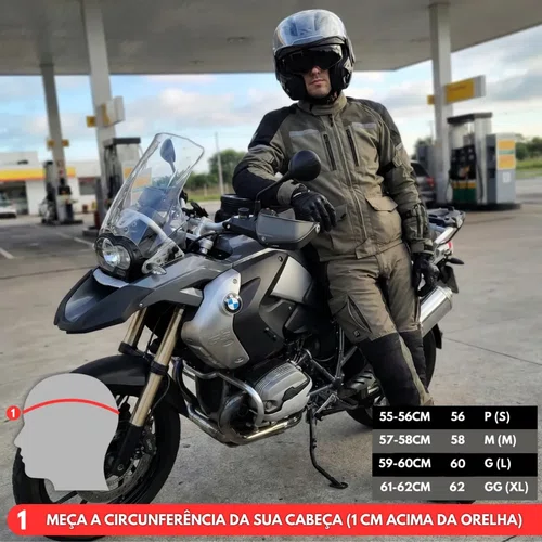 Capacete Articulado Total Norisk Avenger Nardo Cinza