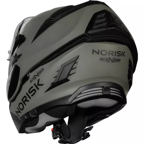 Capacete Articulado Total Norisk Avenger Oliva Fosco