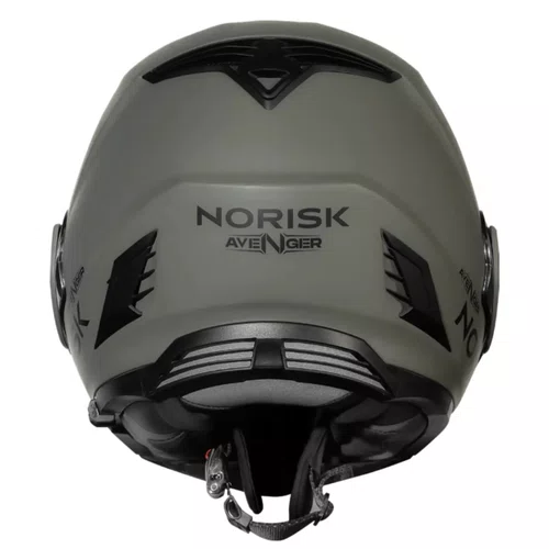 Capacete Articulado Total Norisk Avenger Oliva Fosco
