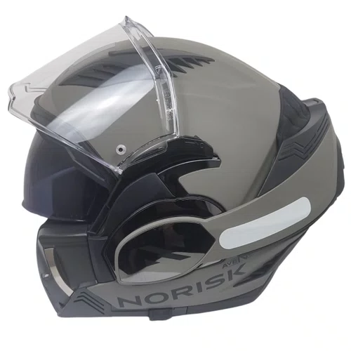 Capacete Articulado Total Norisk Avenger Oliva Fosco