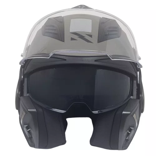 Capacete Articulado Total Norisk Avenger Oliva Fosco