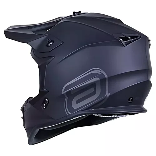 Capacete Off Road Asw R3 Solid Preto
