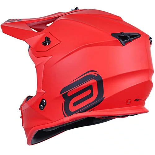 Capacete Off Road Asw R3 Solid Vermelho