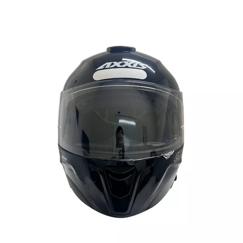 Capacete Axxis Gecko A1 Sv Preto Brilhante