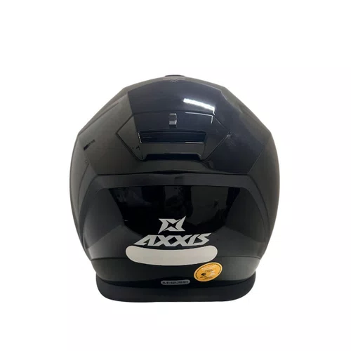 Capacete Axxis Gecko A1 Sv Preto Brilhante