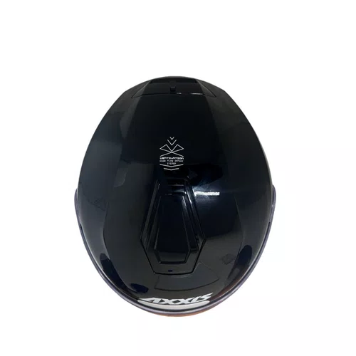 Capacete Axxis Gecko A1 Sv Preto Brilhante