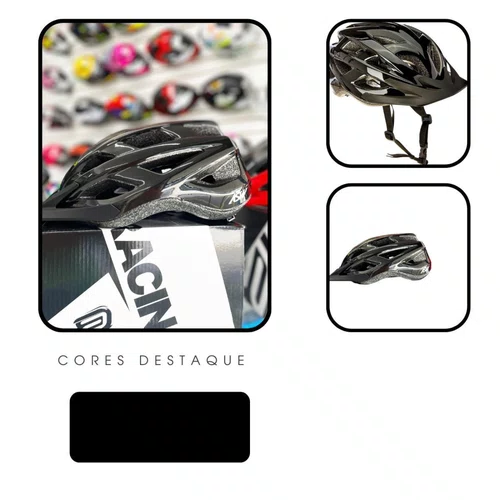 Capacete Bike Asw Fun Preto