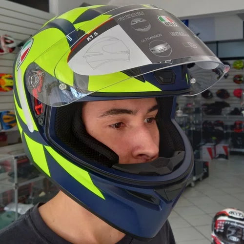 Capacete Fechado Agv K1 S Soleluna Premium Anti-risco Original