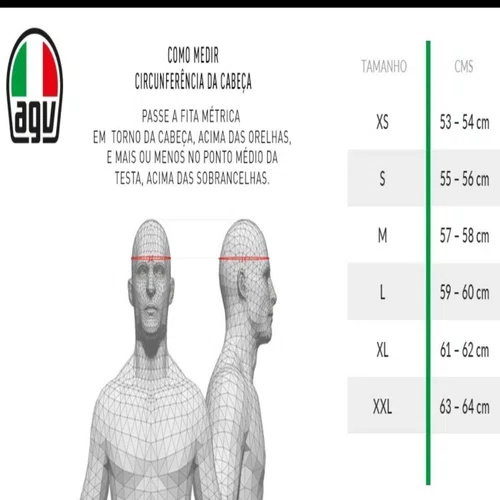 Capacete Fechado Agv K1 S Soleluna Premium Anti-risco Original