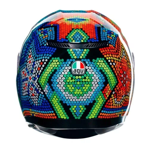 Capacete Fechado Agv K3 Rossi Winter Test 18 Com Pinlock Incluso
