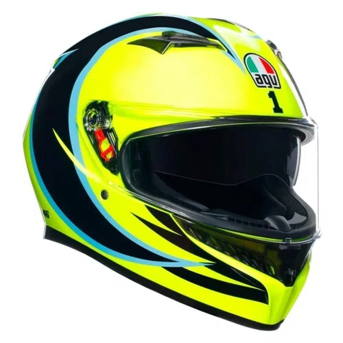 Capacete Fechado Agv K3 Rossi Winter Test Phillip Island Com Pinlock