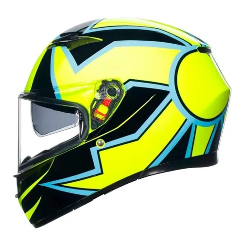 Capacete Fechado Agv K3 Rossi Winter Test Phillip Island Com Pinlock
