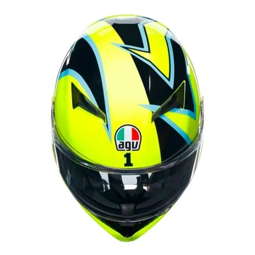 Capacete Fechado Agv K3 Rossi Winter Test Phillip Island Com Pinlock