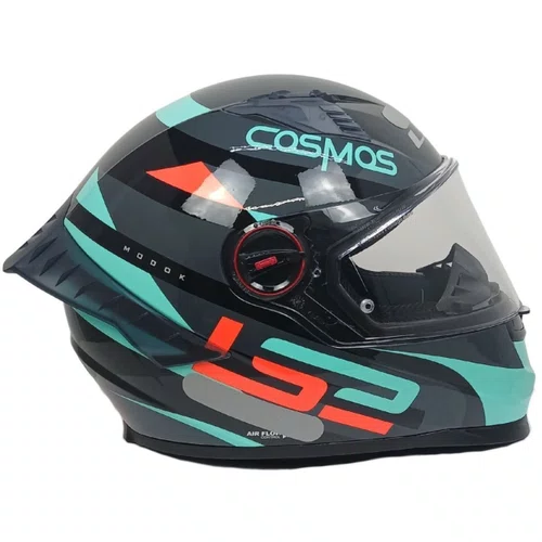 Capacete Fechado LS2 FF358 Pro Modok Verde Laranja