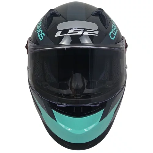 Capacete Fechado LS2 FF358 Pro Modok Verde Laranja