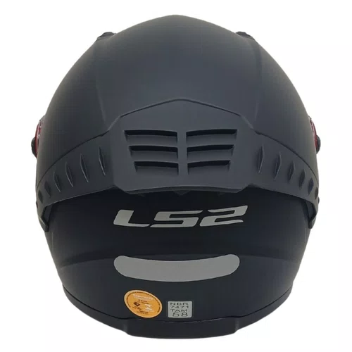 Capacete Fechado LS2 FF358 Pro Monocolor Preto Fosco