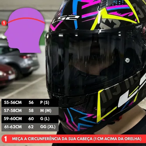 Capacete Fechado LS2 FF358 Pro Rafael Paschoalin
