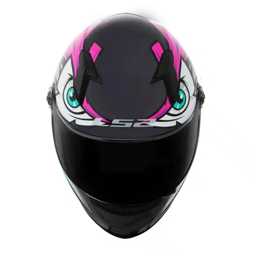 Capacete Fechado LS2 FF358 Tribal Fucsia Roxo