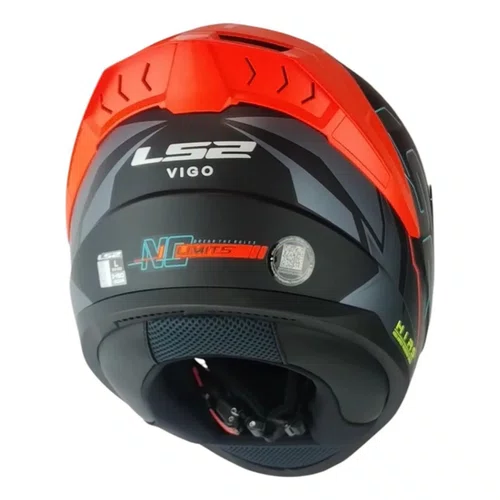Capacete Fechado LS2 FF810 Vigo Limits Preto Titanium