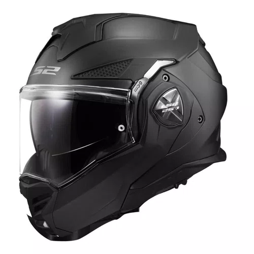 Capacete Fechado Ls2 Ff901 Advant X Preto Fosco Black Original