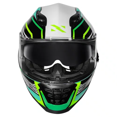 Capacete Fechado Norisk FF302 Soul Factor Preto Verde