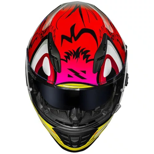Capacete Fechado Norisk FF302 Soul Loko Vermelho Original