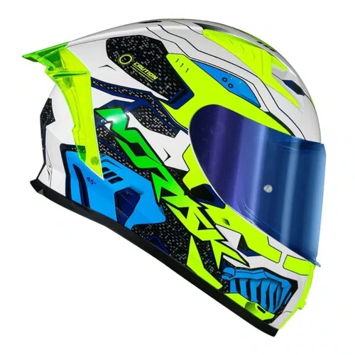 Capacete Fechado Norisk Flow Robot Amarelo
