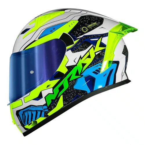 Capacete Fechado Norisk Flow Robot Amarelo
