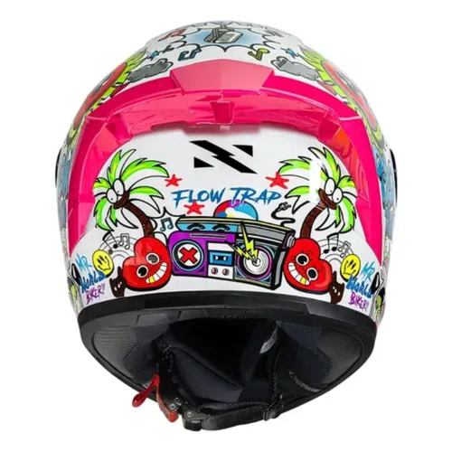 Capacete Fechado Norisk Flow Trap Branco