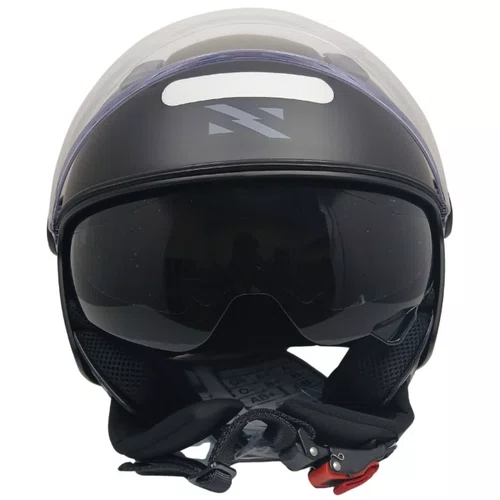 Capacete Aberto Norisk Orion SV Monocolor Preto Fosco Original