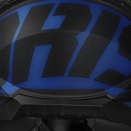 Capacete Fechado Norisk Razor Full Preto Azul Fosco