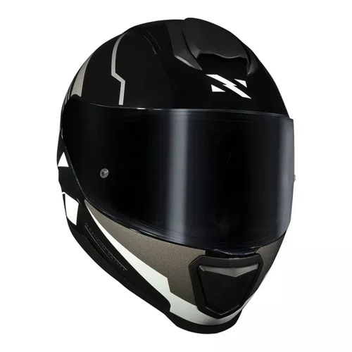 Capacete Fechado Norisk Razor Full Preto Branco Premium Original