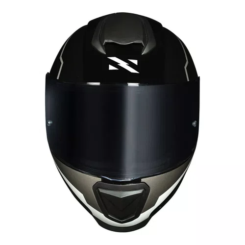 Capacete Fechado Norisk Razor Full Preto Branco Premium Original