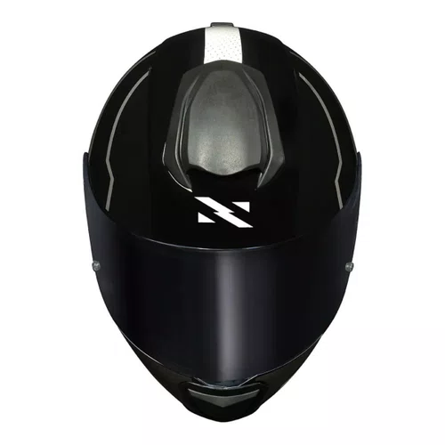 Capacete Fechado Norisk Razor Full Preto Branco Premium Original