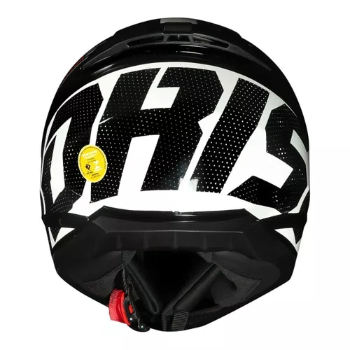 Capacete Fechado Norisk Razor Full Preto Branco Premium Original