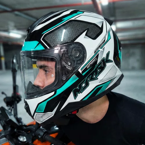 Capacete Fechado Norisk Razor Speedmax Verde