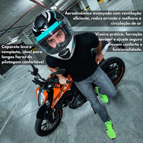 Capacete Fechado Norisk Razor Speedmax Verde