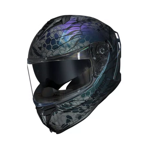 Capacete Fechado Norisk Strada 2 Cobra Purple