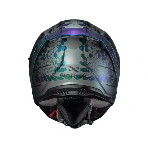 Capacete Fechado Norisk Strada 2 Cobra Purple