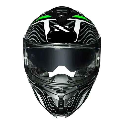 Capacete Fechado Norisk Strada 2 Fusion Branco Preto Original
