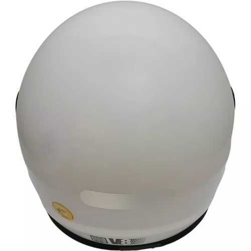 Capacete Fechado Norisk V8 Monocolor Branco