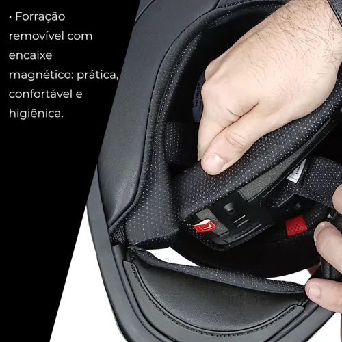 Capacete Fechado Norisk V8 Monocolor Preto